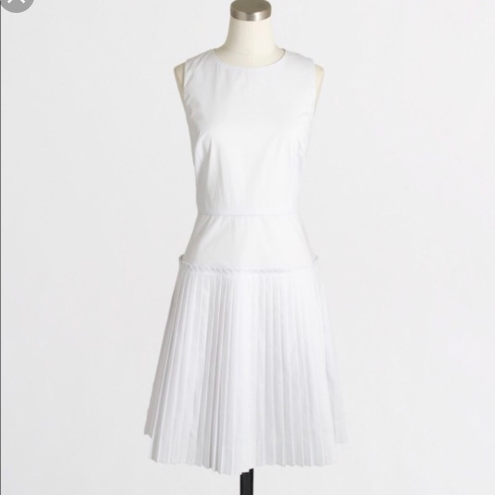 White J-Crew dress